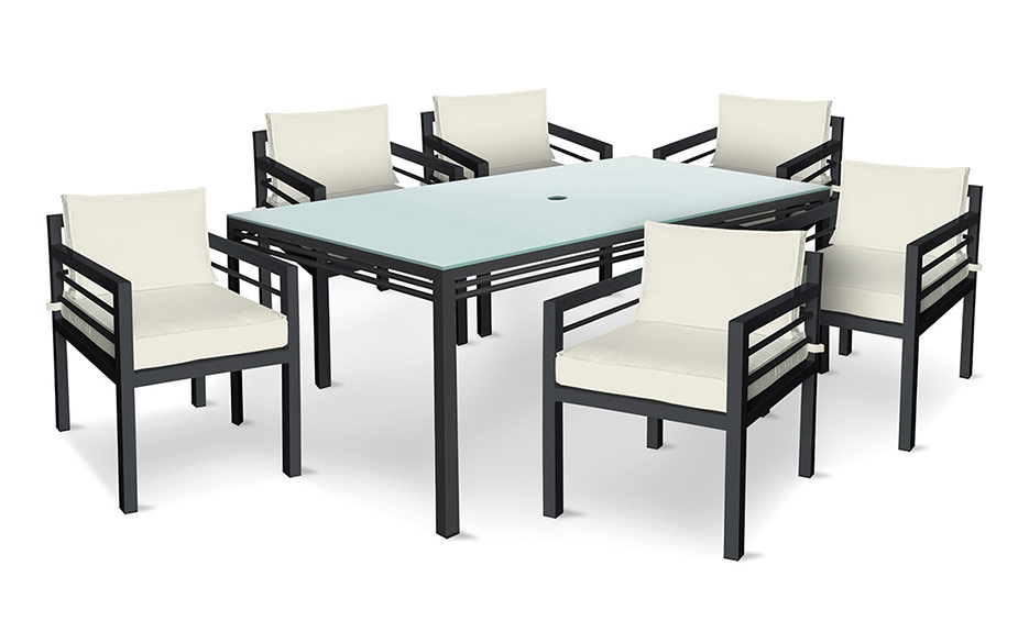 Mandalay Bay Carmel 7-Piece Dining Set