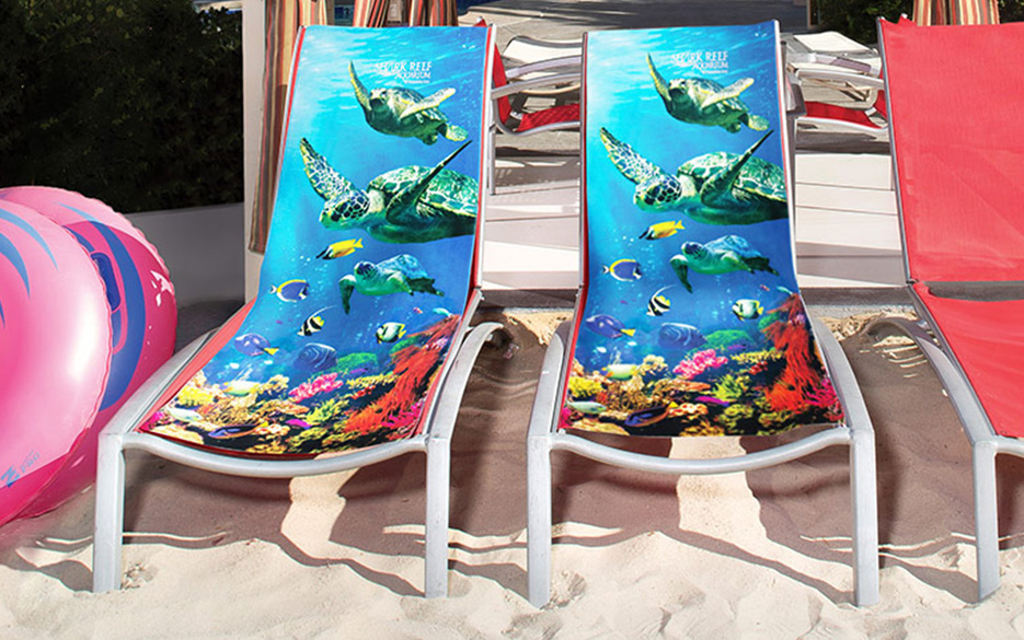 Shark Reef Aquarium Pool Towel